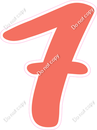 CU 23.5" Individuals - Flat Coral 7