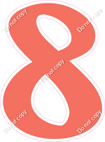 CU 23.5" Individuals - Flat Coral 8