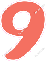 CU 23.5" Individuals - Flat Coral 9