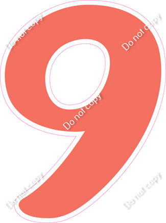 CU 23.5" Individuals - Flat Coral 9