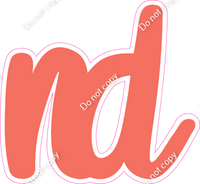 CU 23.5" Individuals - Flat Coral ND