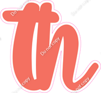 CU 23.5" Individuals - Flat Coral TH