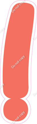 CU 23.5" Individuals - Flat Coral !