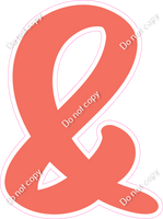 CU 23.5" Individuals - Flat Coral &