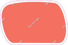 CU 23.5" Individuals - Flat Coral Dash