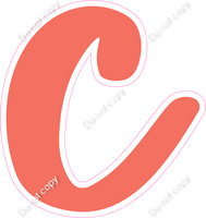 CU 23.5" Individuals - Flat Coral c