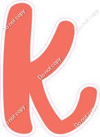 CU 23.5" Individuals - Flat Coral k