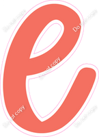 CU 23.5" Individuals - Flat Coral l