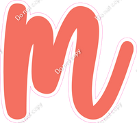 CU 23.5" Individuals - Flat Coral m