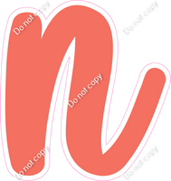 CU 23.5" Individuals - Flat Coral n