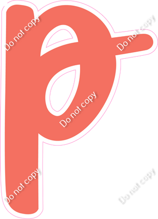 CU 23.5" Individuals - Flat Coral p