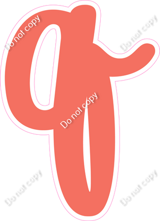 CU 23.5" Individuals - Flat Coral q