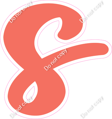 CU 23.5" Individuals - Flat Coral s