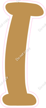 CU 23.5" Individuals - Flat Gold I