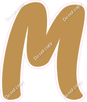 CU 23.5" Individuals - Flat Gold M