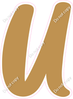 CU 23.5" Individuals - Flat Gold U