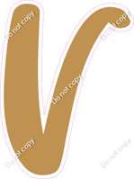 CU 23.5" Individuals - Flat Gold V