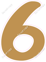 CU 23.5" Individuals - Flat Gold 6