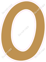 CU 23.5" Individuals - Flat Gold