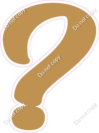 CU 23.5" Individuals - Flat Gold ?