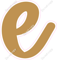 CU 23.5" Individuals - Flat Gold e