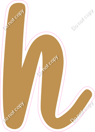 CU 23.5" Individuals - Flat Gold h