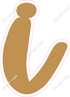 CU 23.5" Individuals - Flat Gold i