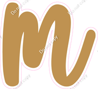 CU 23.5" Individuals - Flat Gold m