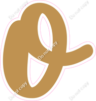 CU 23.5" Individuals - Flat Gold o