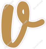 CU 23.5" Individuals - Flat Gold v