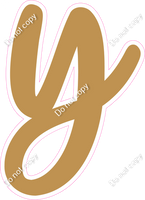 CU 23.5" Individuals - Flat Gold y