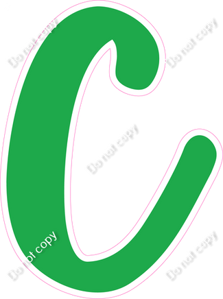 CU 23.5" Individuals - Flat Green C