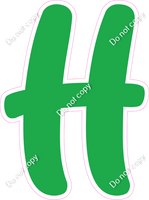 CU 23.5" Individuals - Flat Green H