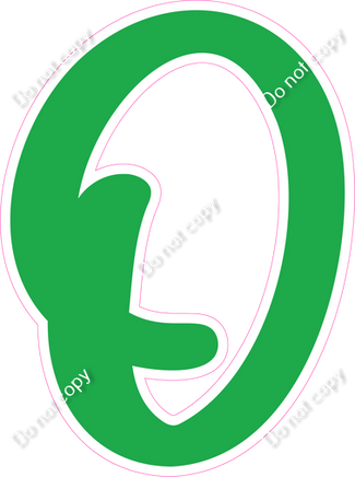 CU 23.5" Individuals - Flat Green O