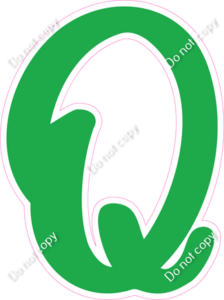 CU 23.5" Individuals - Flat Green Q