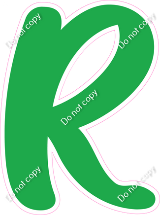 CU 23.5" Individuals - Flat Green R