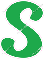 CU 23.5" Individuals - Flat Green S