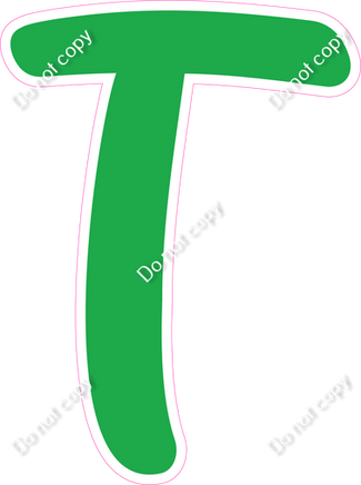 CU 23.5" Individuals - Flat Green T