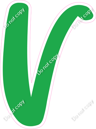 CU 23.5" Individuals - Flat Green V