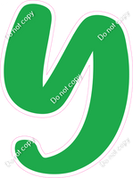 CU 23.5" Individuals - Flat Green Y