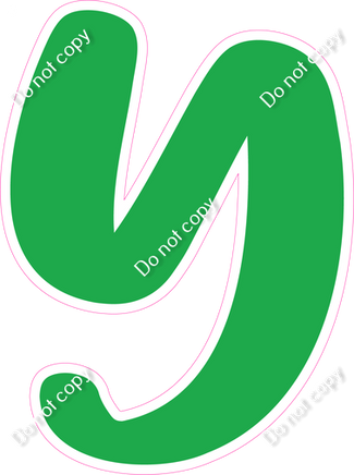 CU 23.5" Individuals - Flat Green Y