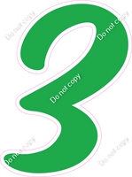 CU 23.5" Individuals - Flat Green 3