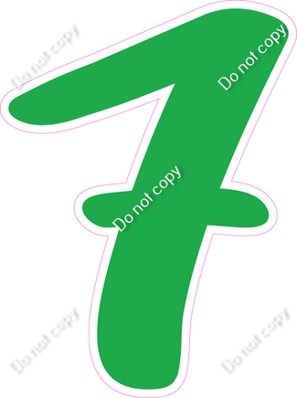 CU 23.5" Individuals - Flat Green 7