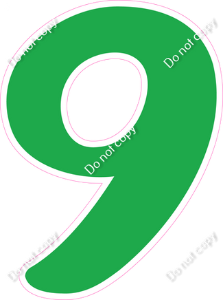 CU 23.5" Individuals - Flat Green 9