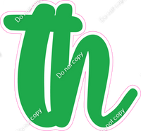 CU 23.5" Individuals - Flat Green TH