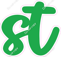 CU 23.5" Individuals - Flat Green ST