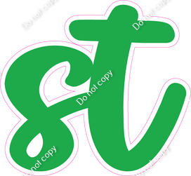 CU 23.5" Individuals - Flat Green ST