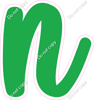 CU 23.5" Individuals - Flat Green n