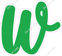 CU 23.5" Individuals - Flat Green w