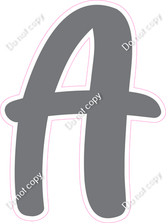 CU 23.5" Individuals - Flat Grey A